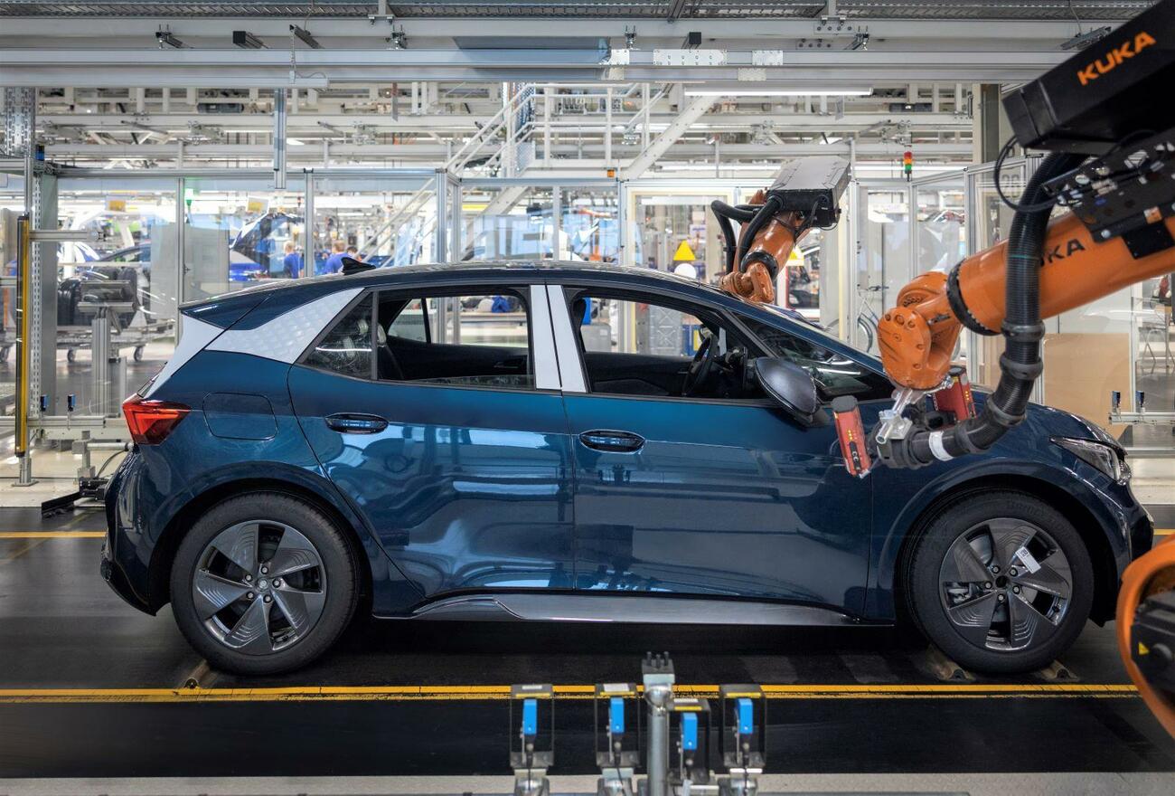 Producción del Cupra Born en la planta alemana de VW de Zwickau / SEAT Producción del Cupra Born en la planta alemana de VW de Zwickau / SEAT