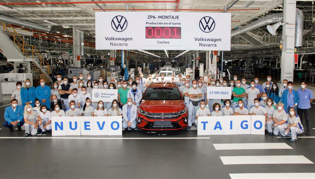Inicio de producción del Volkswagen Taigo en Navarra / VW