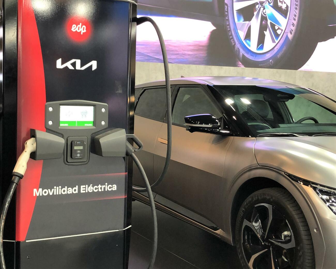 Un prototipo de cargador ultrarrápido de Kia y EDP