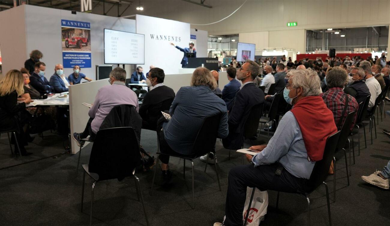 Subasta de coches clásicos en Milán