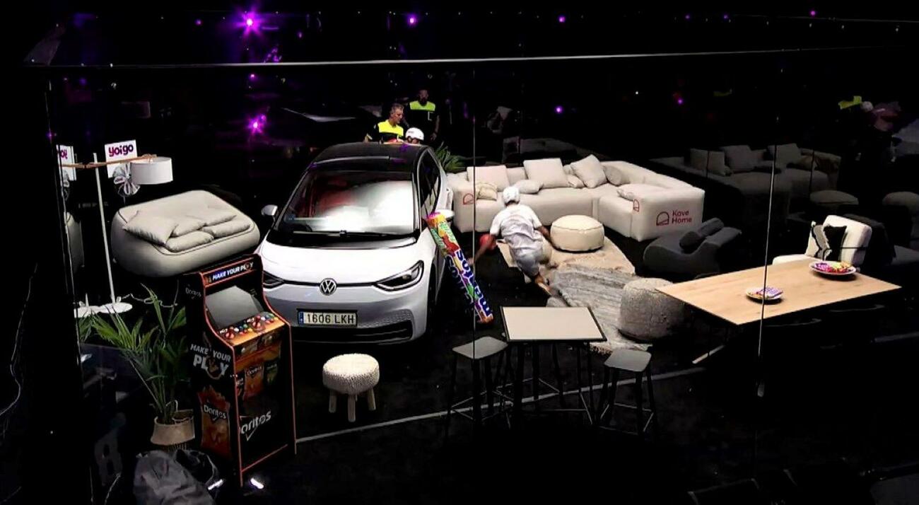 Un VW ID 3 en la Balloon World Cup