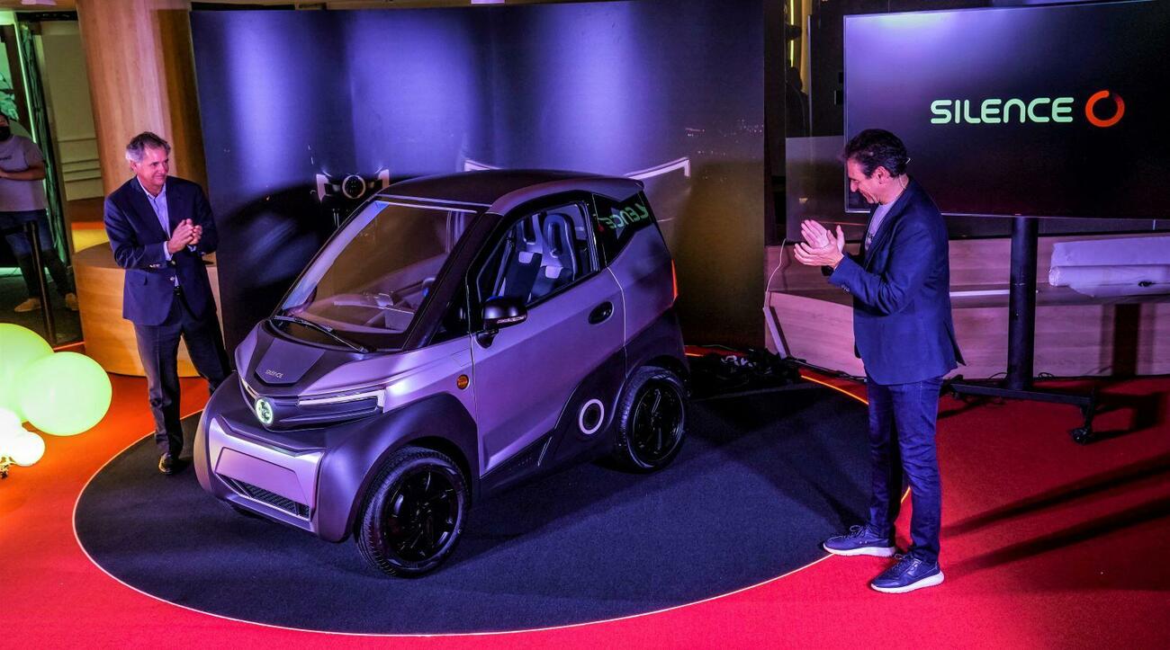 El microcoche eléctrico Silence S04 El microcoche eléctrico Silence S04