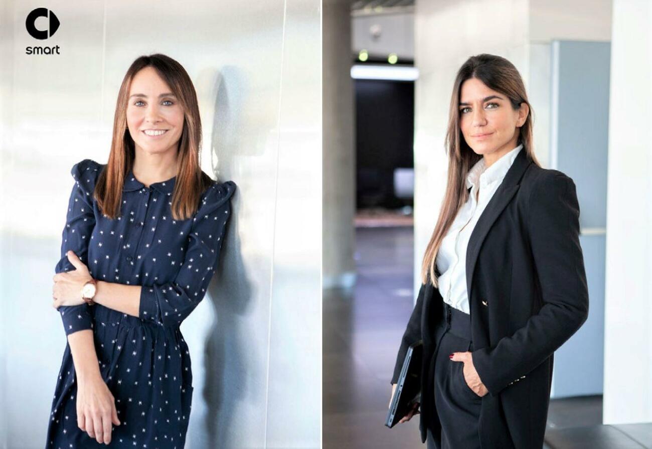Amalia Pellico y Flavia Moreno-Barberá, responsables de ventas y marketing de Smart España Amalia Pellico y Flavia Moreno-Barberá, responsables de ventas y marketing de Smart España