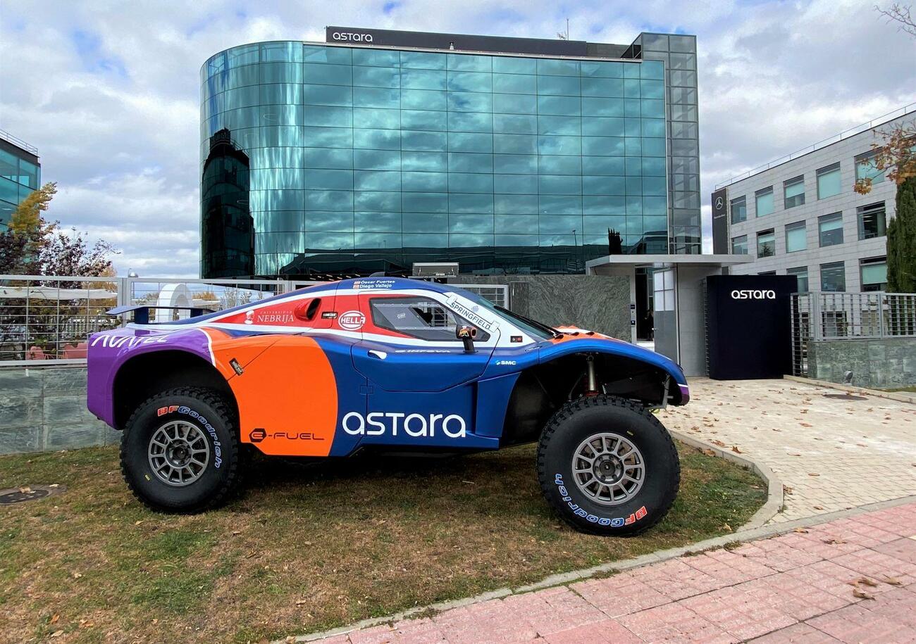 El coche del equipo de Astara para el Rally Dakar / A.M.
