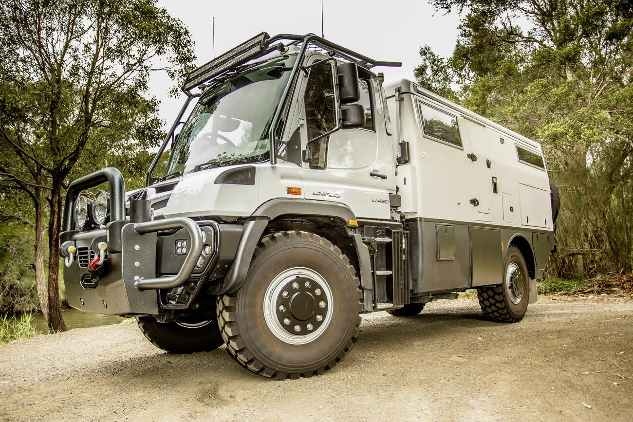 Una de las versiones del camión Mercedes Unimog / DAIMLER