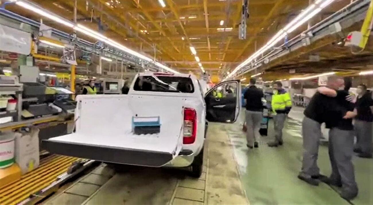 Último vehículo producido en Nissan Barcelona Último vehículo producido en Nissan Barcelona