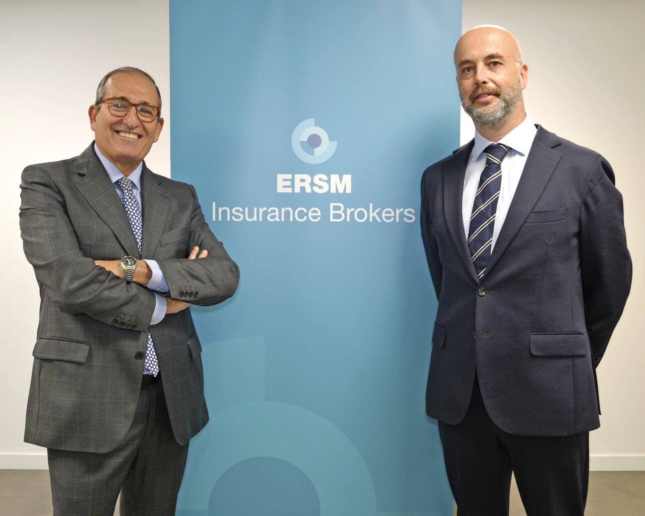 Ricardo Soler y Salvador Vilallonga, consejero delegado y director general de ERSM Insurance Brokers