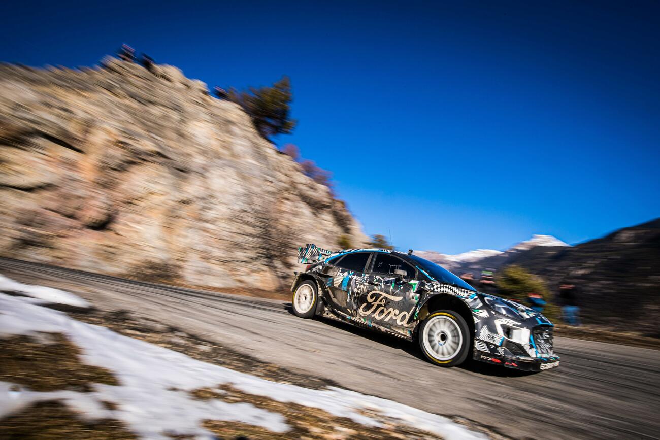 Pruebas de Loeb con el Ford Puma de Rally / BASTIEN ROUX / AFP7 / EUROPA PRESS