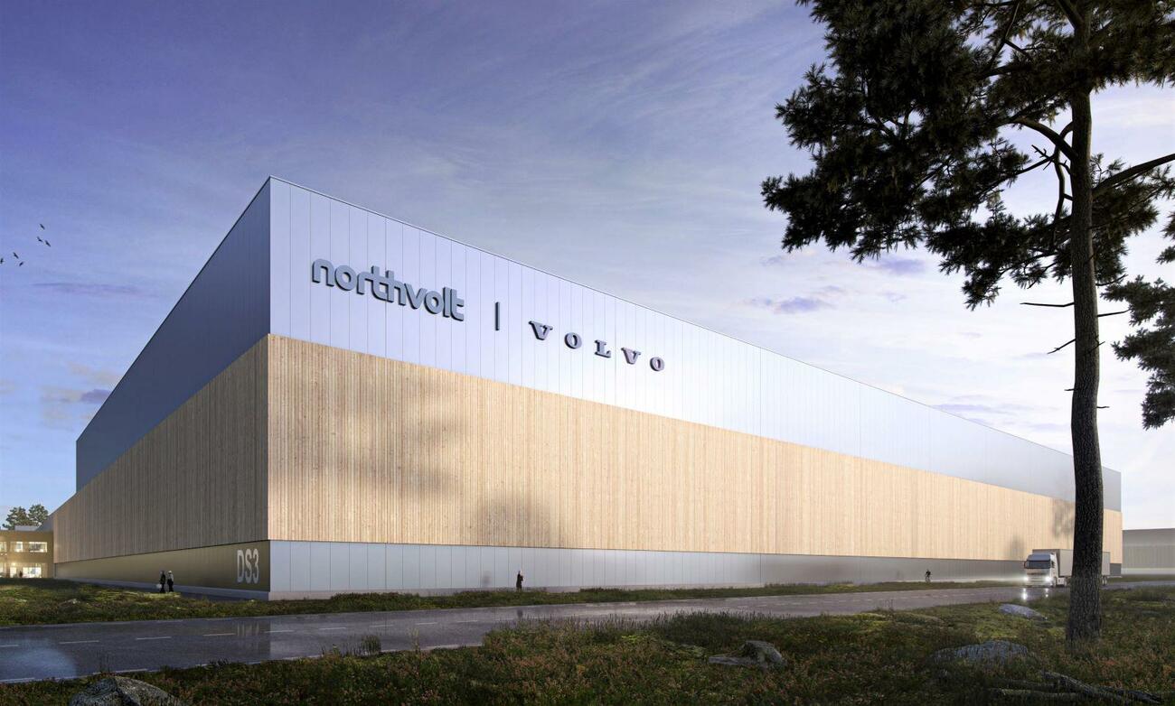 Fábrica de baterías de Volvo y Northvolt en Göteborg / VOLVO