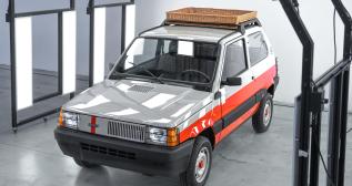 Fiat Panda transformado en eléctrico