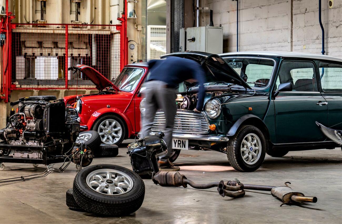 Conversión de un Mini clásico en eléctrico / MINI