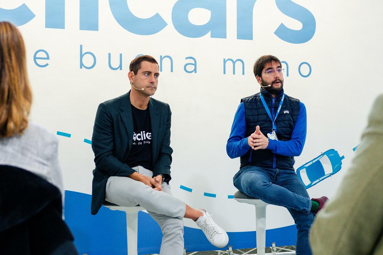 Pablo Fernández y Carlos Rivera, fundadores de Clicars / A.M.
