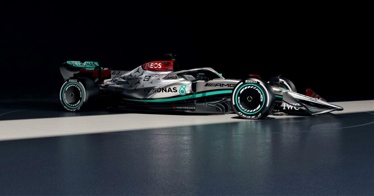 El coche de Lewis Hamilton para la F1 en 2022 / MERCEDES / DPA El coche de Lewis Hamilton para la F1 en 2022 / MERCEDES / DPA