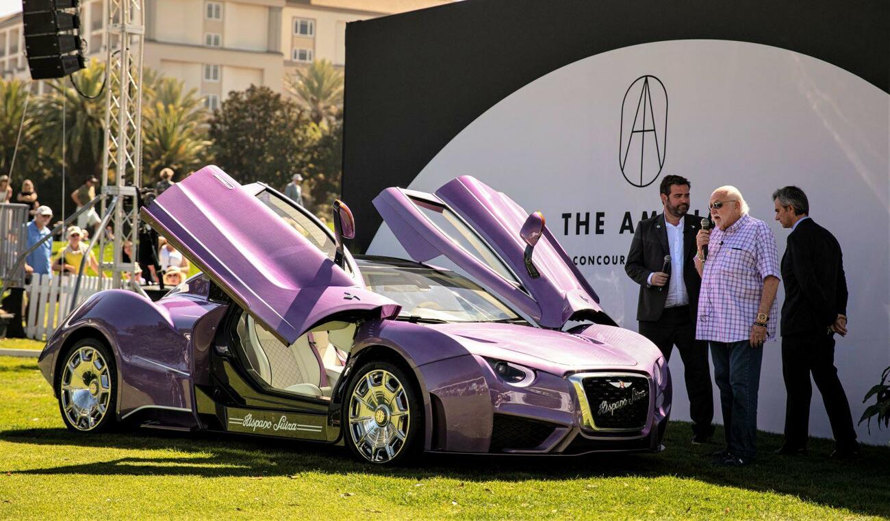 Michael Fux recibe el primer Hispano Suiza Carmen / HISPANO SUIZA