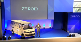 Joan Orús presenta las furgonetas eléctricas QEV Zeroid en Nissan