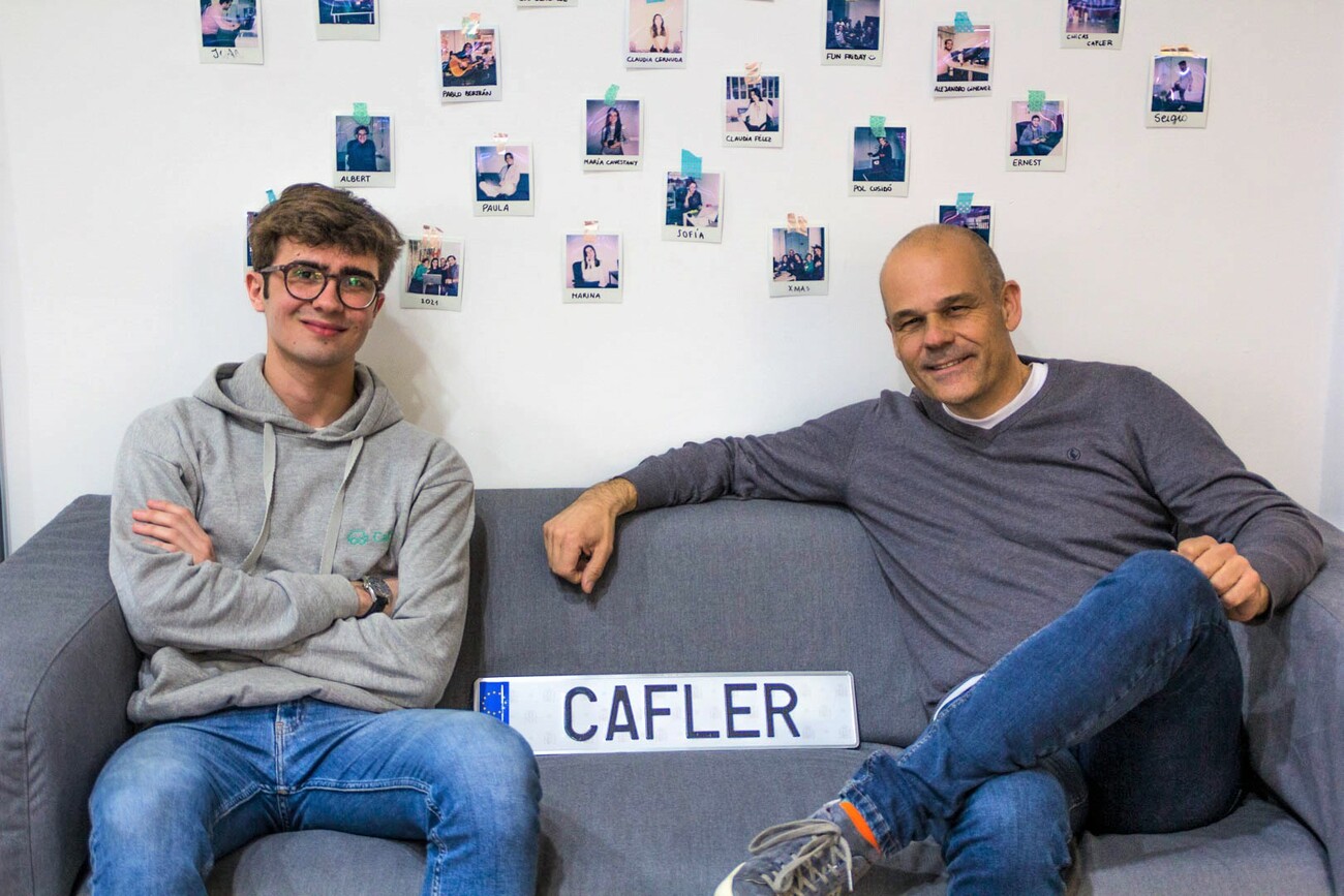 Ricard Guillem e Íñigo Diego, los fundadores de Cafler