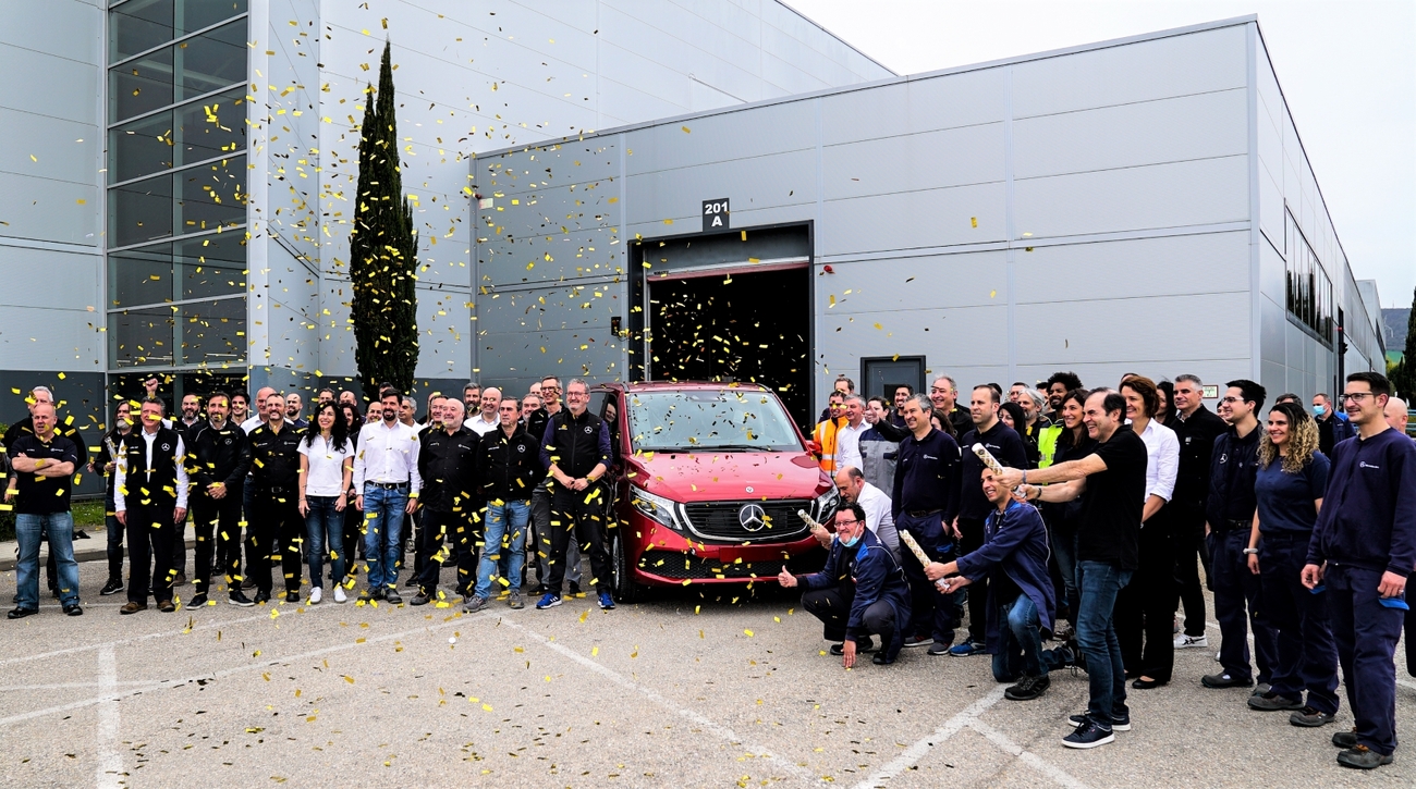 Celebración del vehículo 1 millón de Mercedes Vito y Clase V en Vitoria / MERCEDES