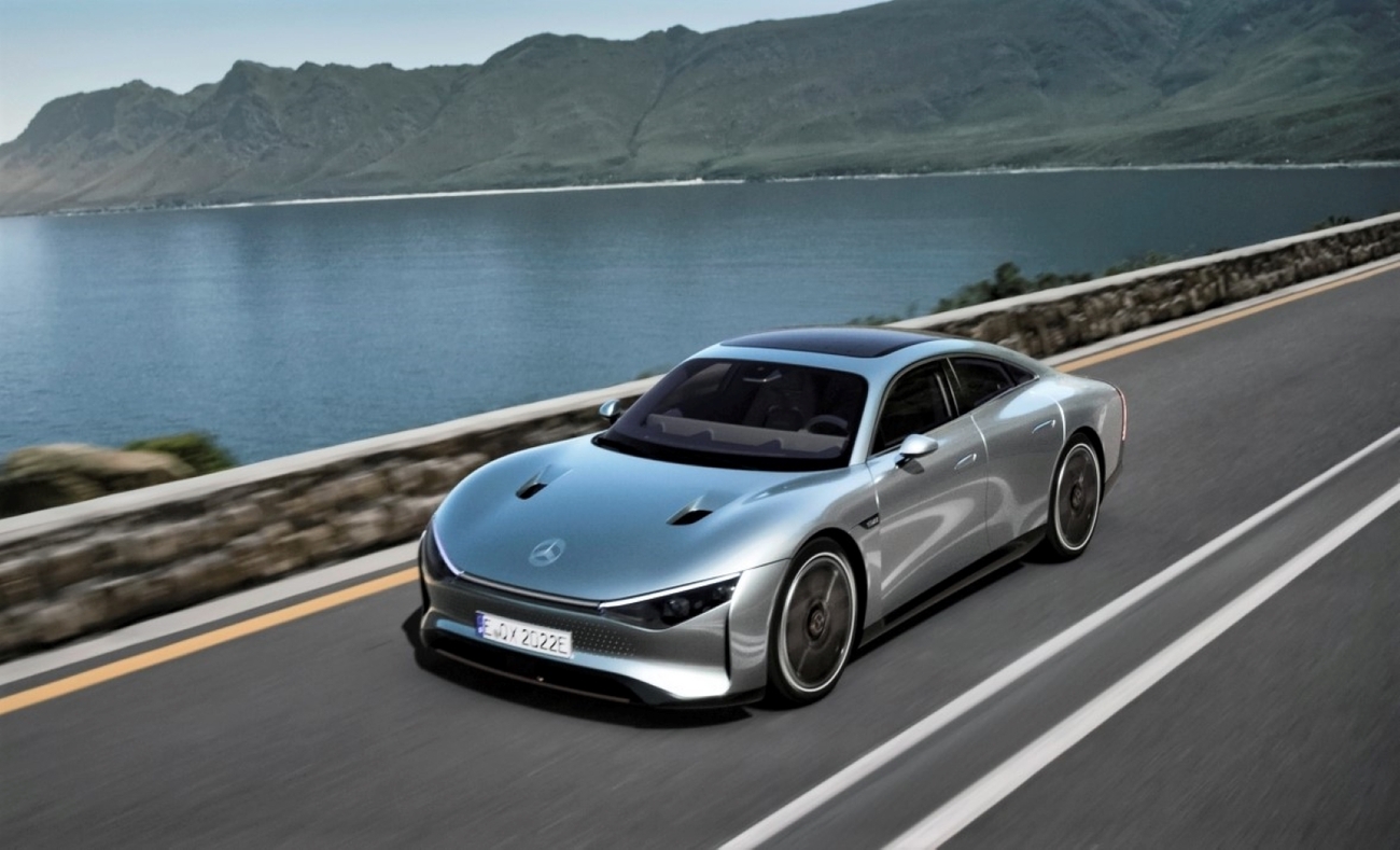 Mercedes Vision EQXX en las pruebas /MERCEDES