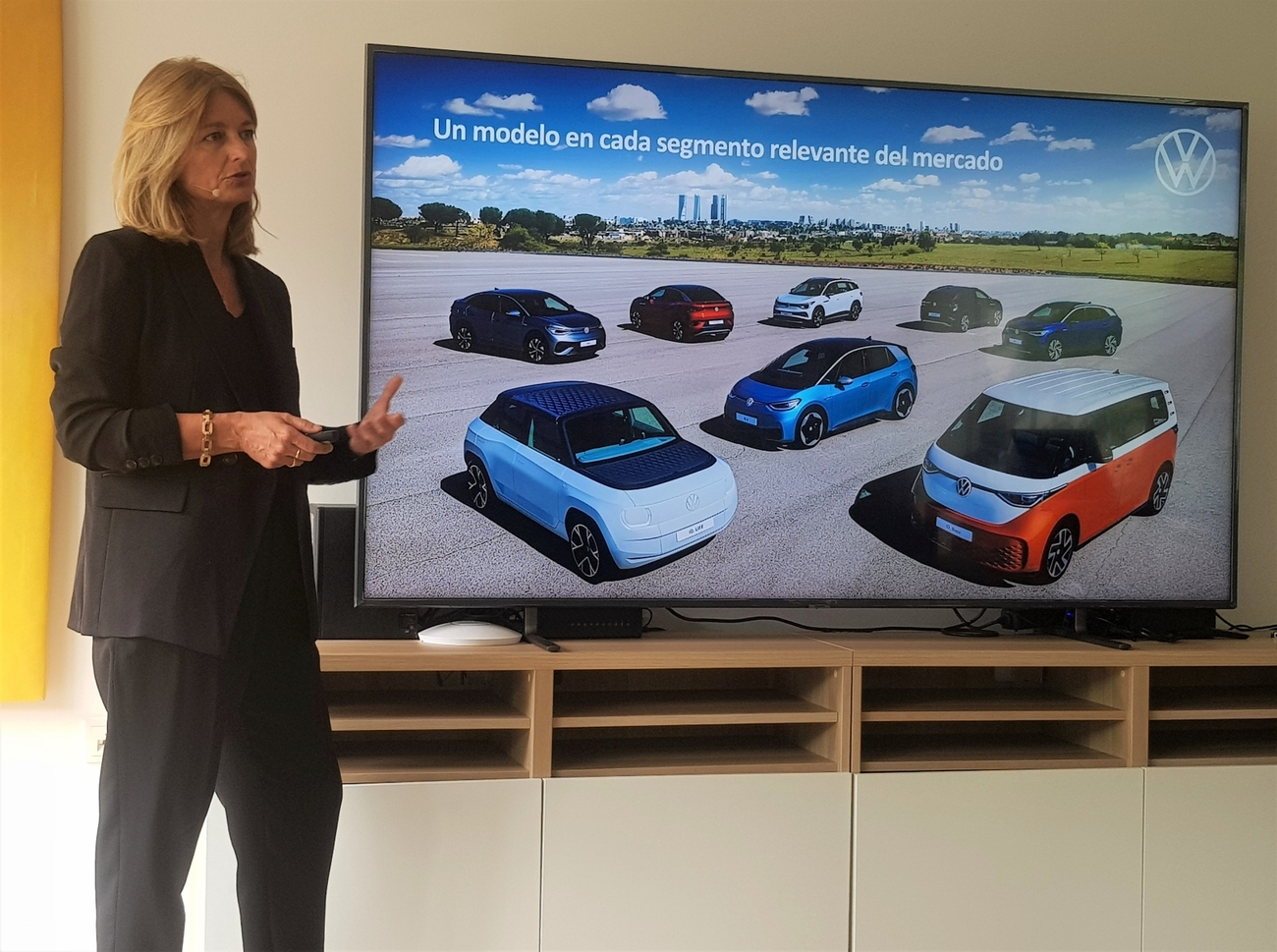 Laura Ros presenta la gama eléctrica de Volkswagen