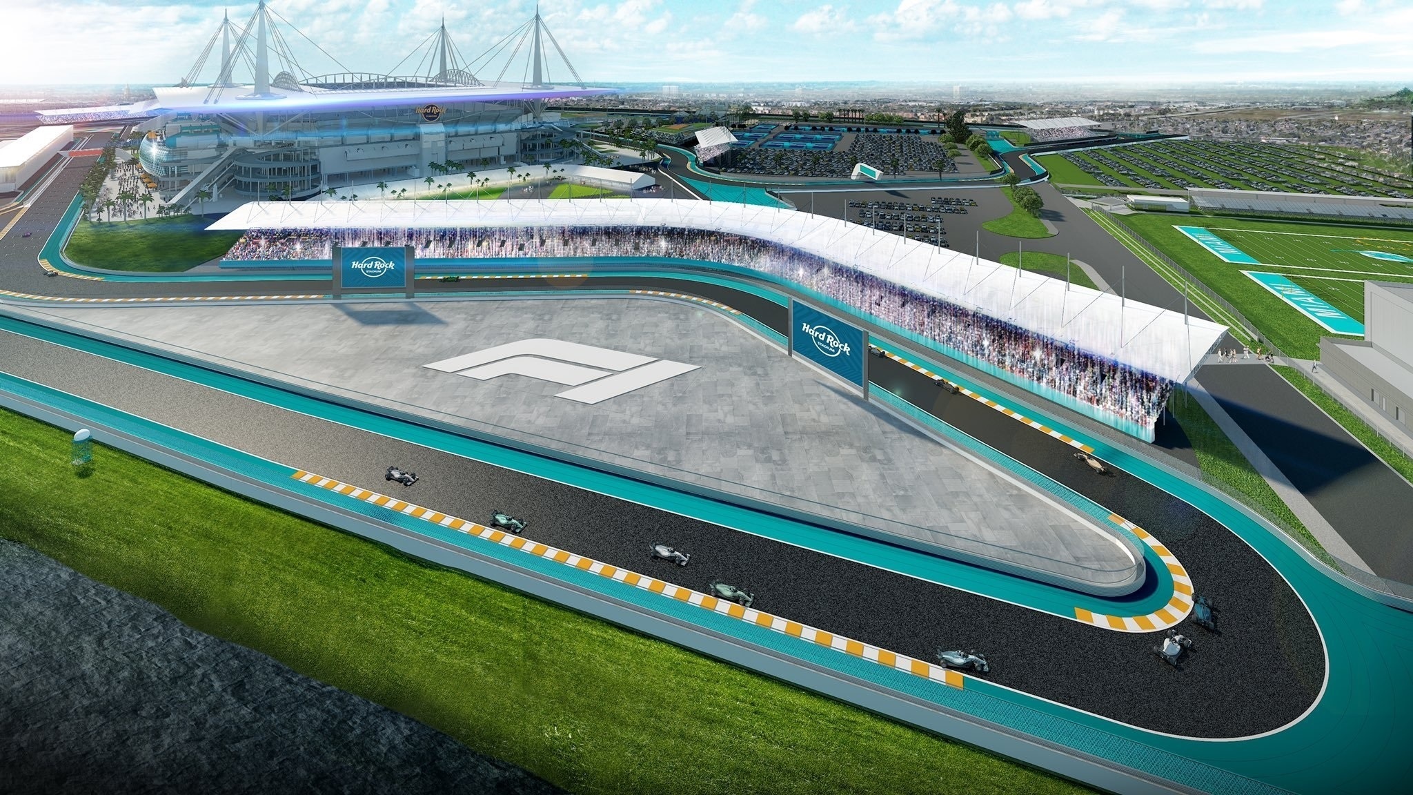 La Fórmula 1 estrena circuito en Miami
