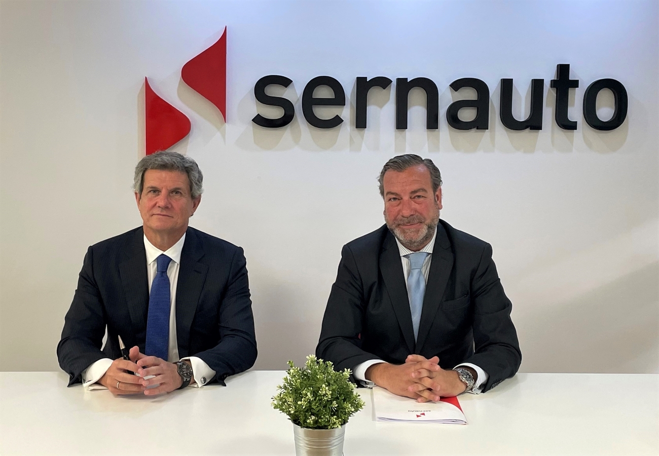 Francisco Riberas, presidente de Sernauto, y José Portilla, director general Francisco Riberas, presidente de Sernauto, y José Portilla, director general