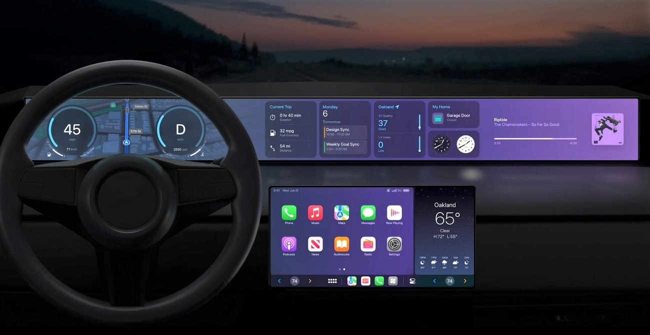 El nuevo Apple CarPlay domina todas las pantallas