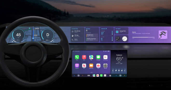 Il nuovo Apple CarPlay domina tutti gli schermi