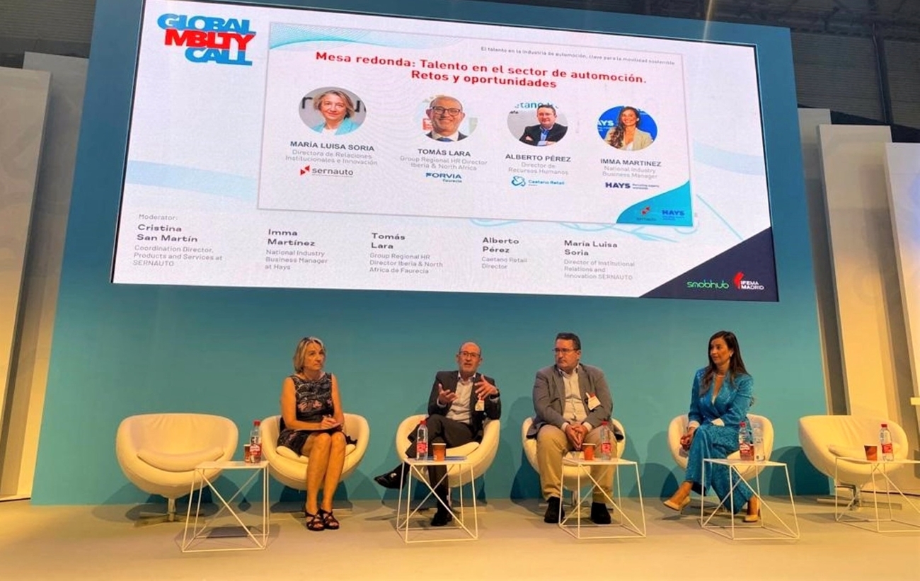 Presentación de un estudio de Sernauto sobre empleo