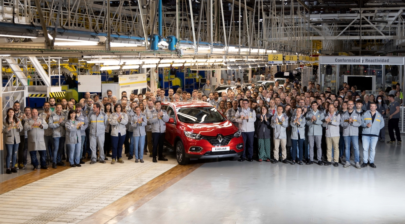 Último Renault Kadjar fabricado en Palencia / RENAULT