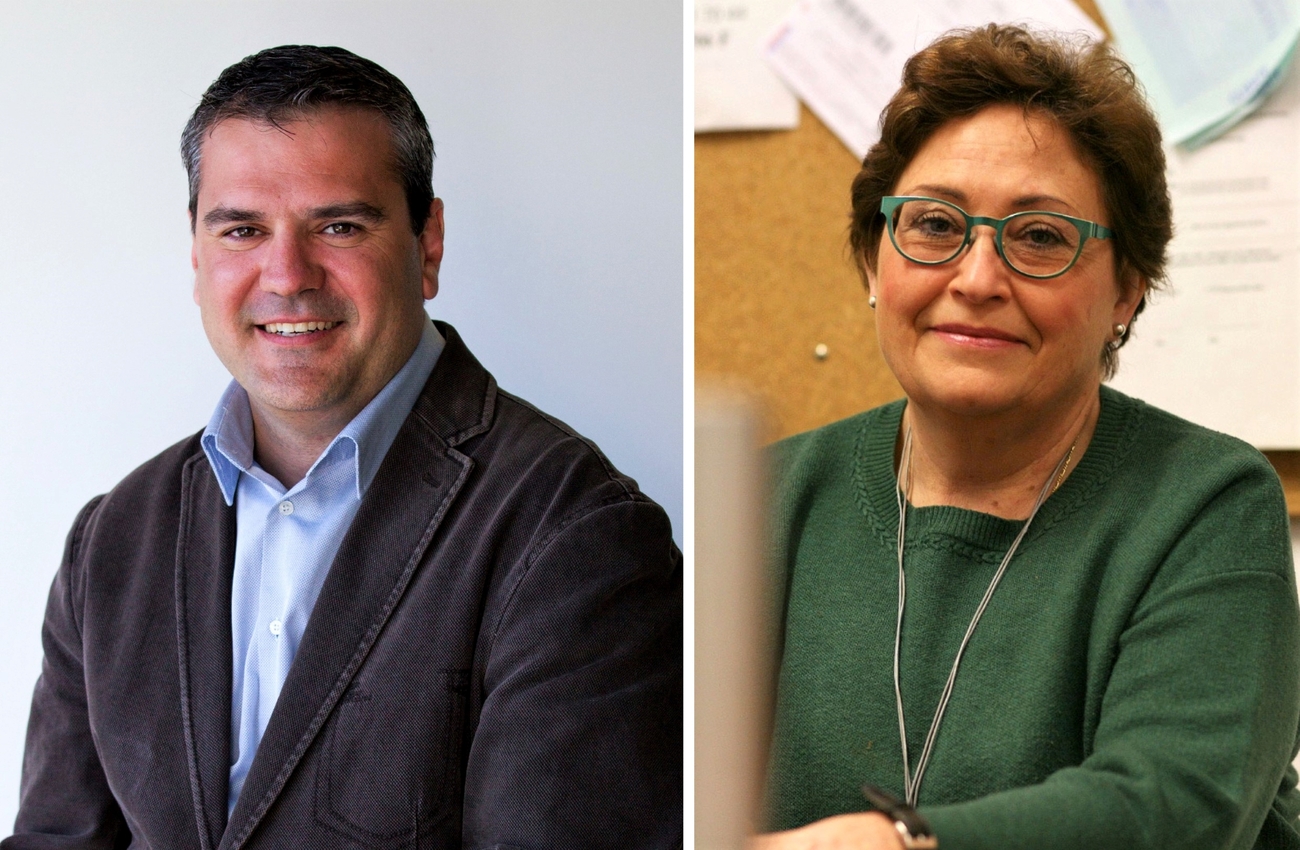 Eduardo Magallón y Maite Coca, presidente y vicepresidenta de APIEC