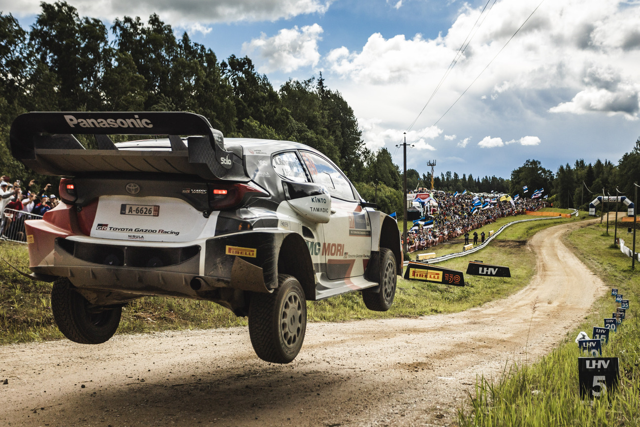Rovanperä en el Rally de Estonia / NIKOS KATIKIS Rovanperä en el Rally de Estonia / NIKOS KATIKIS