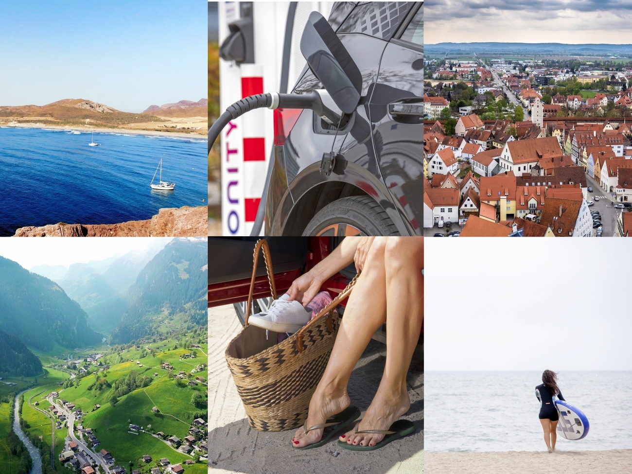 Vacaciones en coche eléctrico / SEAT