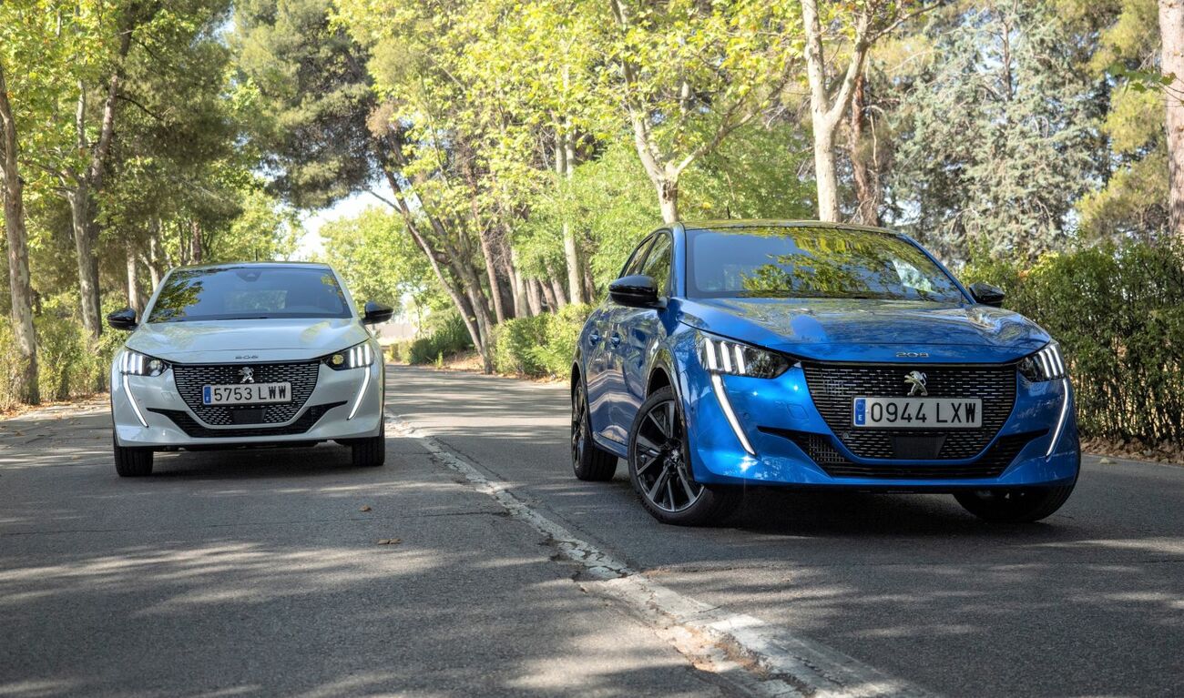 Dos unidades del Peugeot 208 / PEUGEOT