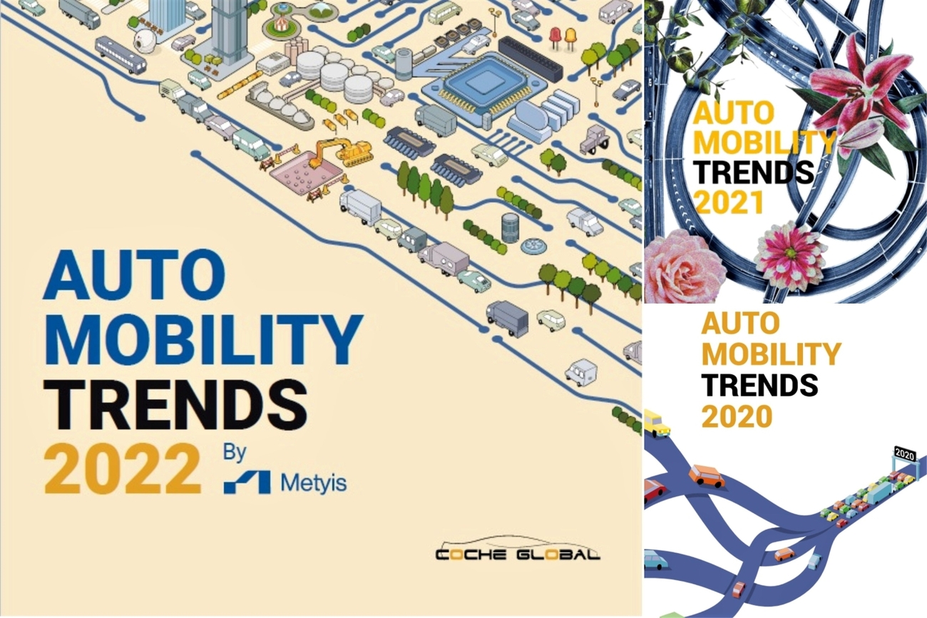 Portadas de Auto Mobility Trends de 2020, 2021 y 2022 Portadas de Auto Mobility Trends de 2020, 2021 y 2022