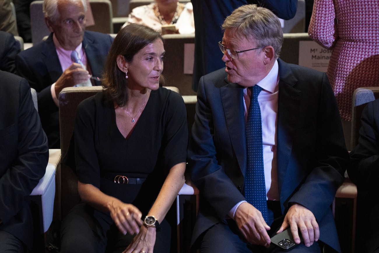 Reyes Maroto y Ximo Puig / JORGE GIL / EUROPA PRESS