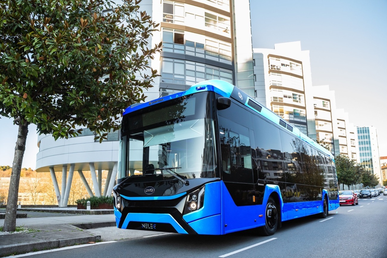 Bus eléctrico de BYD y Castrosua Bus eléctrico de BYD y Castrosua