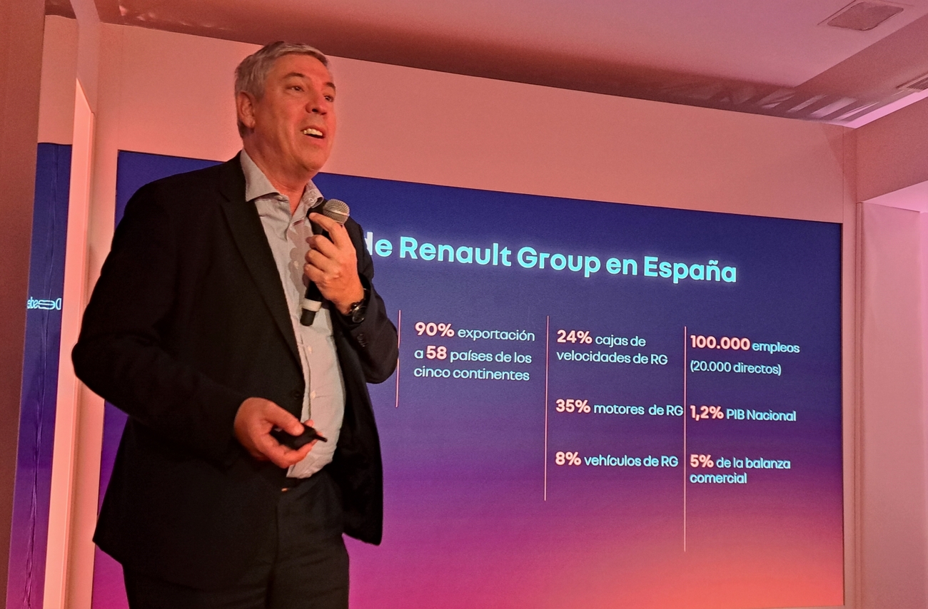 José Vicente de los Mozos en la presentación de Renault Austral / T.F. José Vicente de los Mozos en la presentación de Renault Austral / T.F.