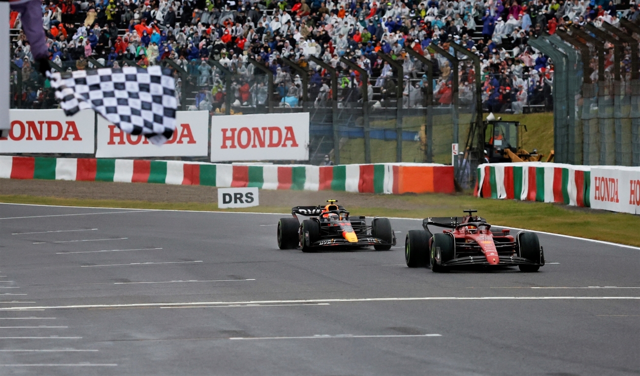 Leclerc y Pérez en el GP de Japón / EUROPA PRESS Leclerc y Pérez en el GP de Japón / EUROPA PRESS