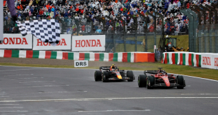 Leclerc y Pérez en el GP de Japón / EUROPA PRESS