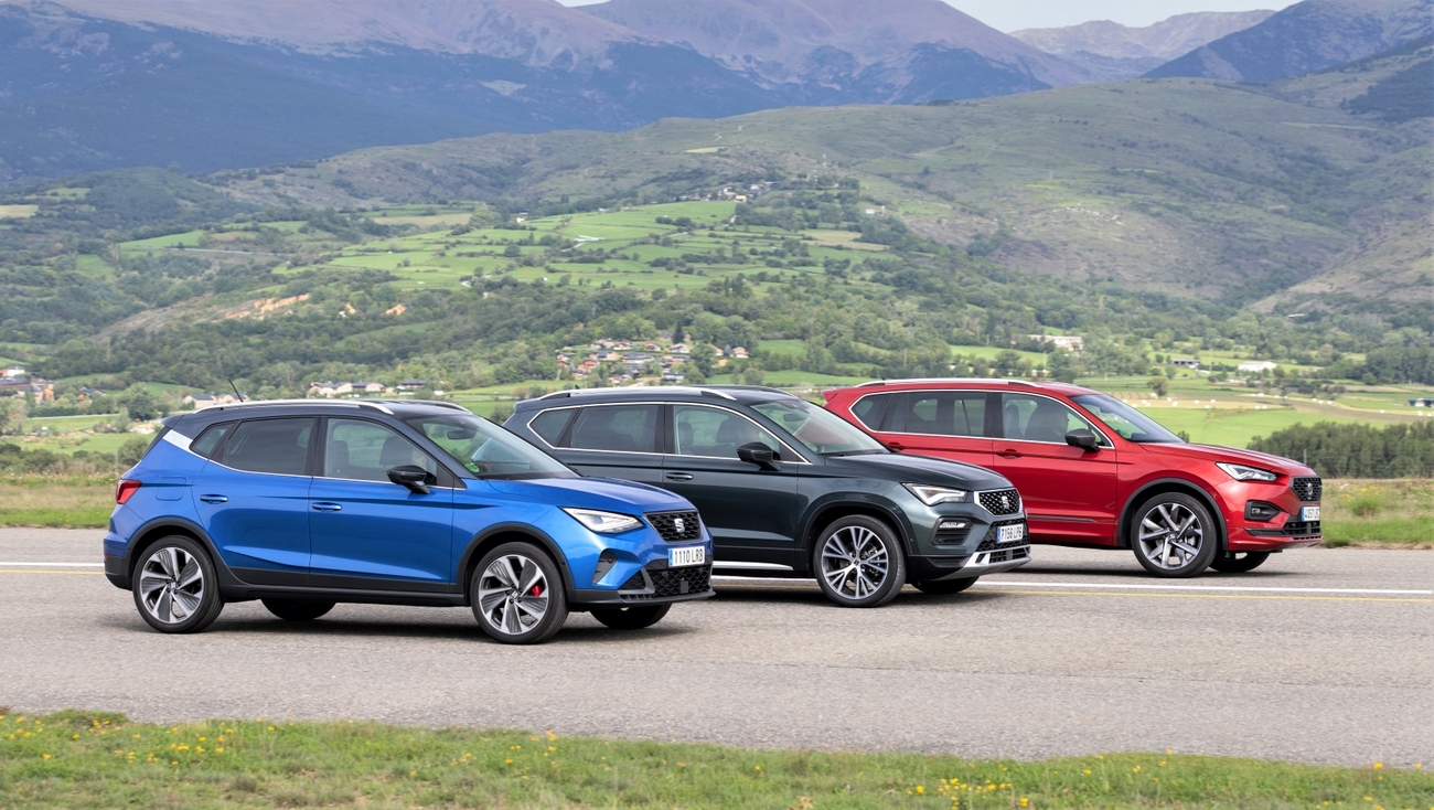 Gama de modelos SUV de Seat
