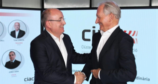 Sergio Alcaraz, nuevo presidente de CIAC, con Josep Maria Vall / CIAC