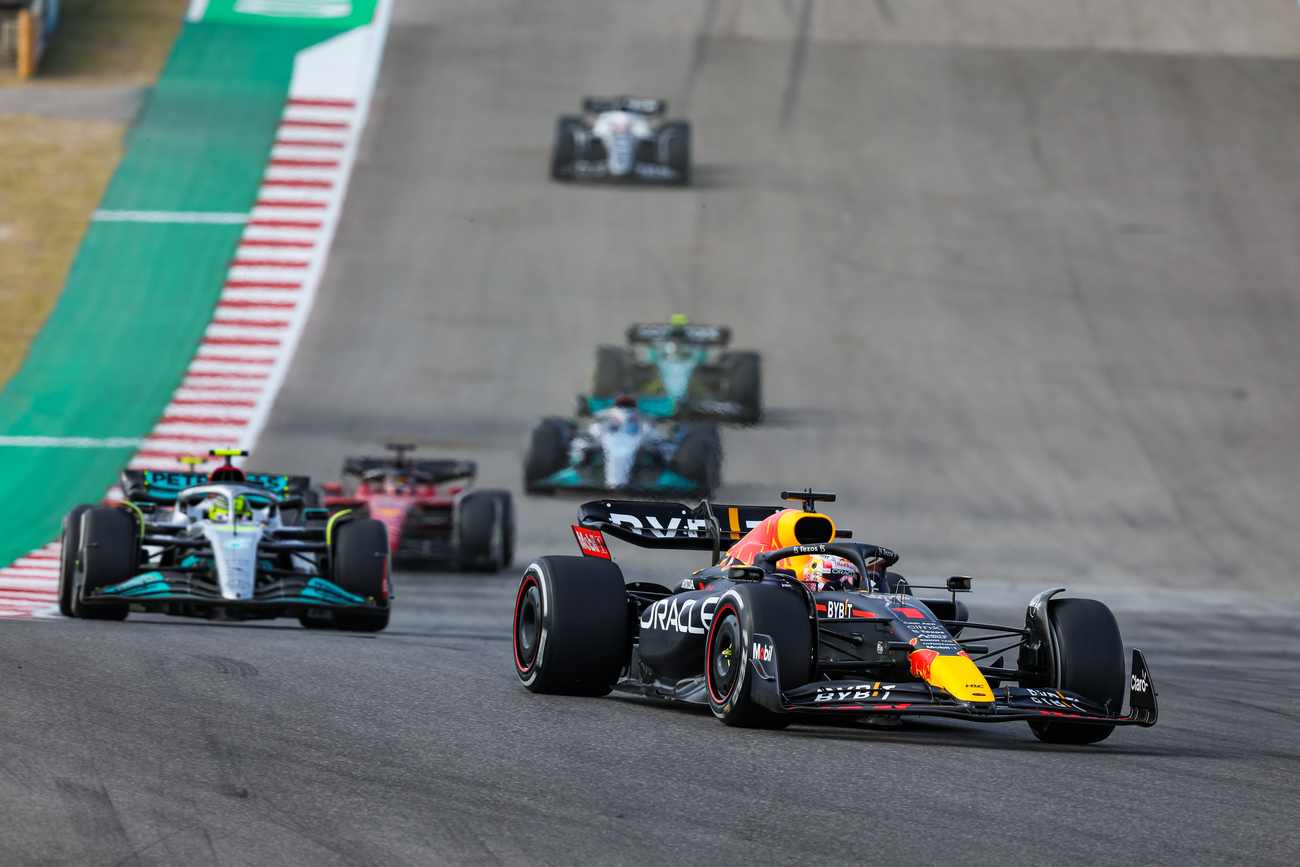 Verstappen y Hamilton, en el GP de EEUU de F1 / FLORENT GOODEN / EUROPA PRESS