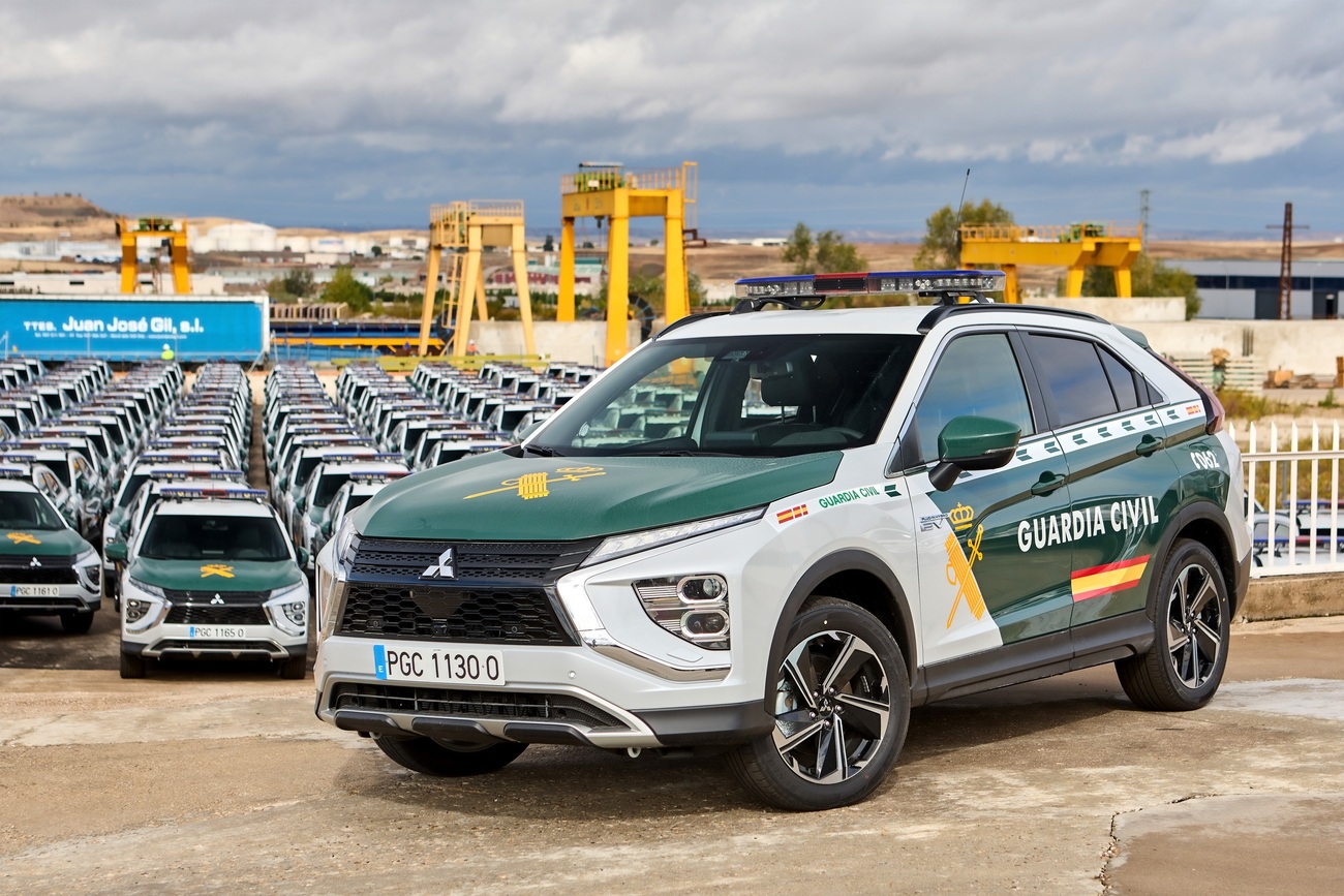 Mitsubishi Eclipse Cross PHEV para la Guardia Civil