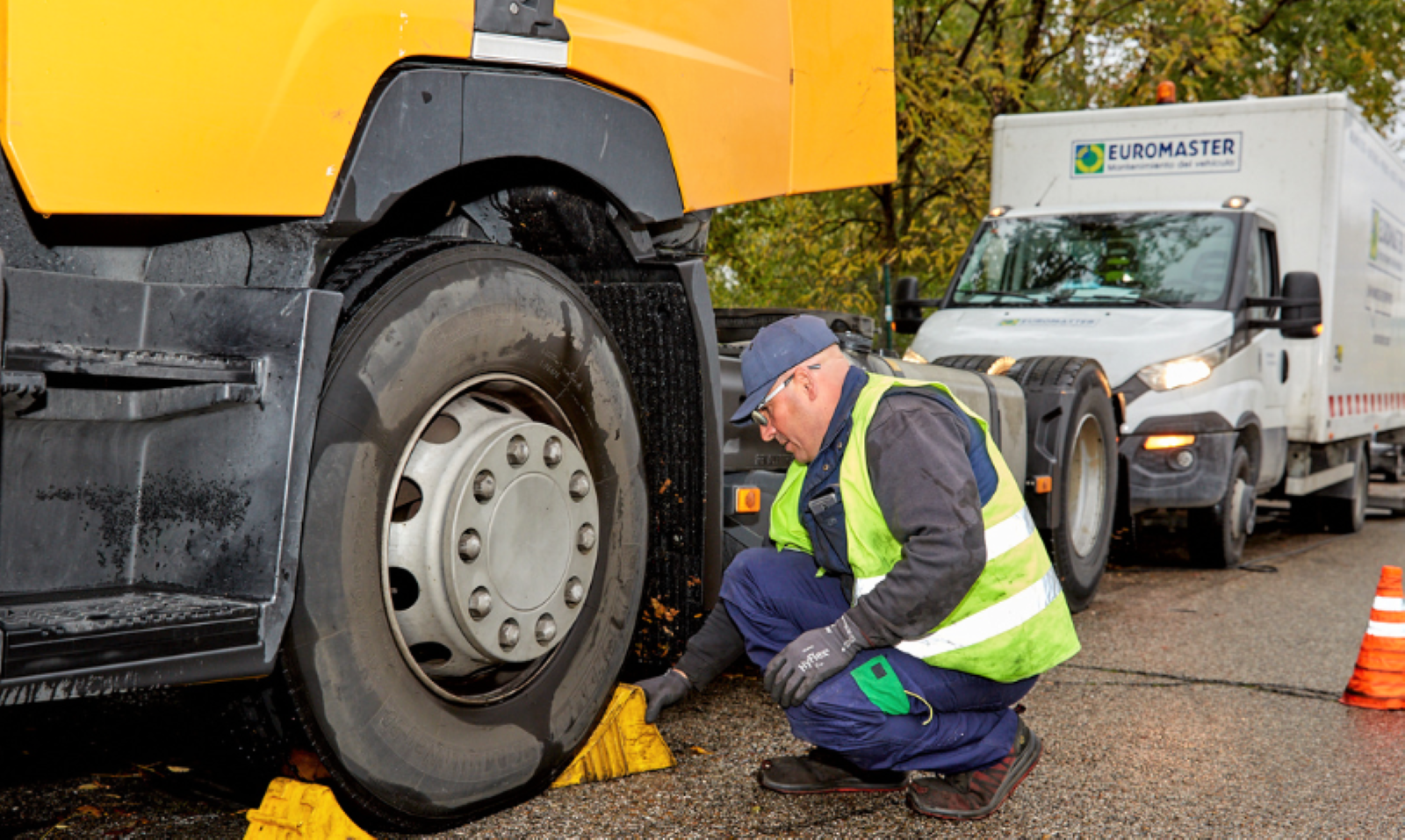 Grúa con seguimiento de Euromaster