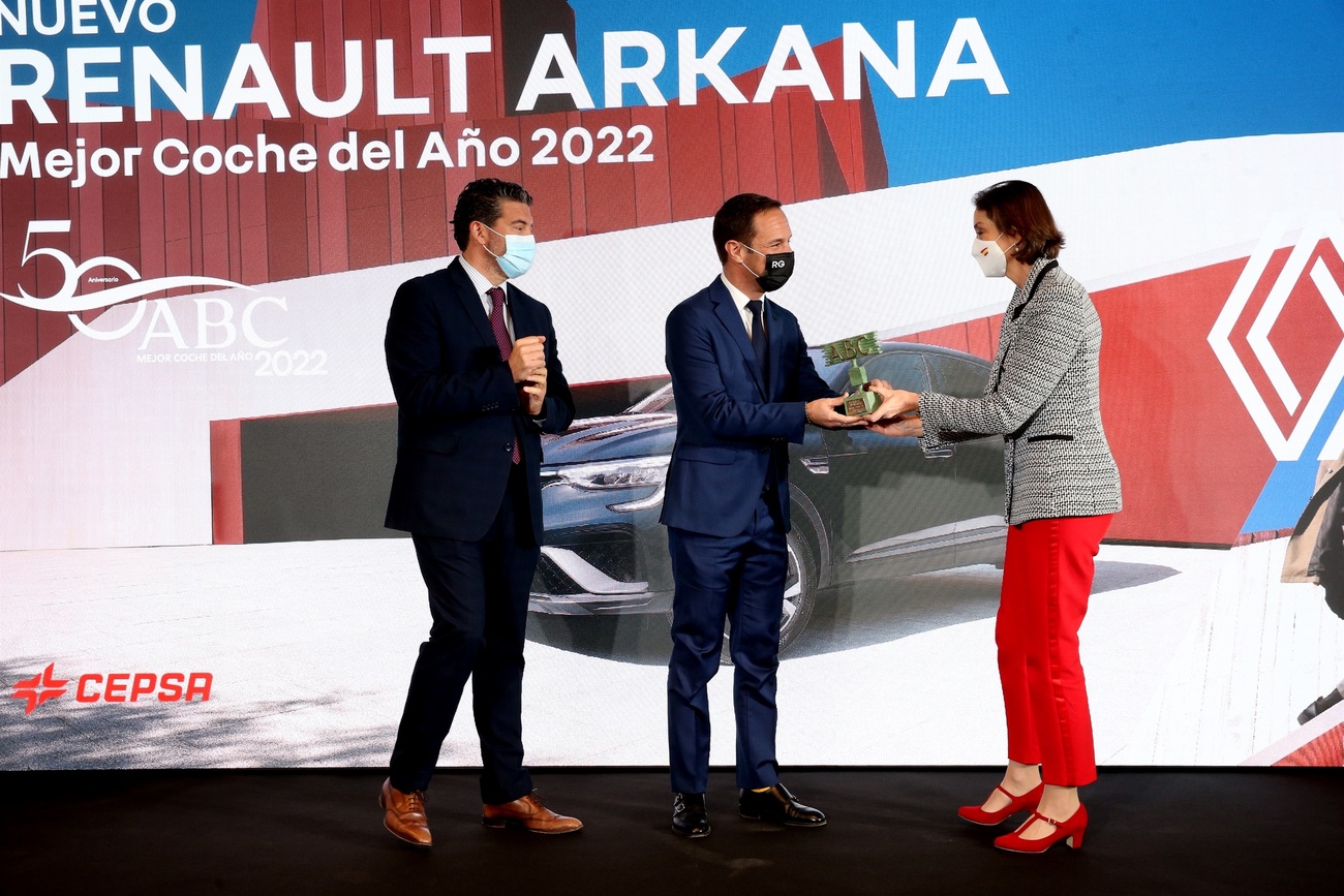 Entrega del premio al Mejor Coche del Año ABC 2022 a Renault Arkana / ERNESTO AGUDO / EUROPA PRESS