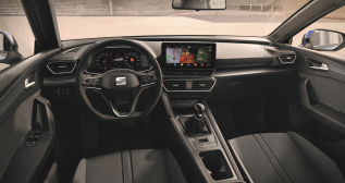 Interior del Seat León de 130 CV