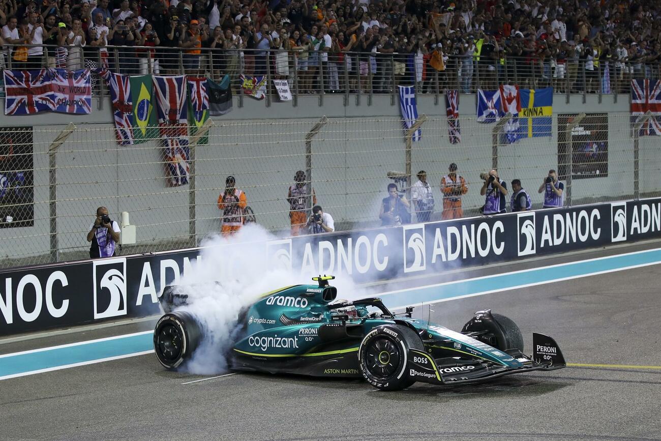 Vettel se despide de la F1 en Abu Dhabi / ALI HAIDER / EFE