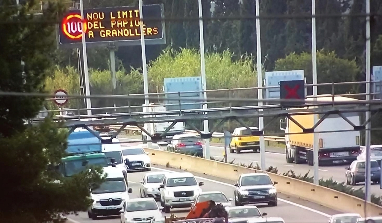 Nuevo límite de velocidad en la AP 7 / TRÀNSIT Nuevo límite de velocidad en la AP 7 / TRÀNSIT