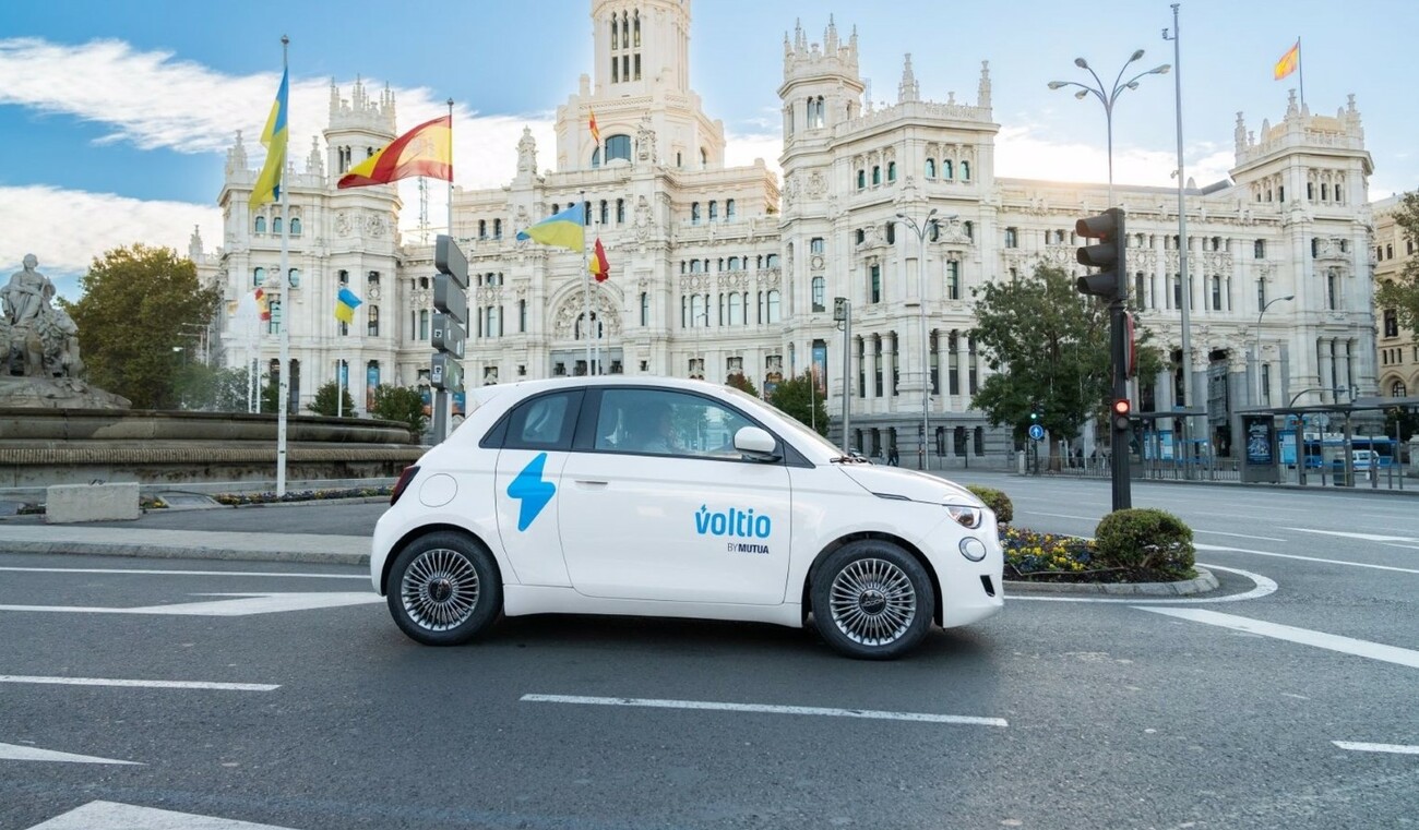 Uno de los coches eléctricos de Voltio