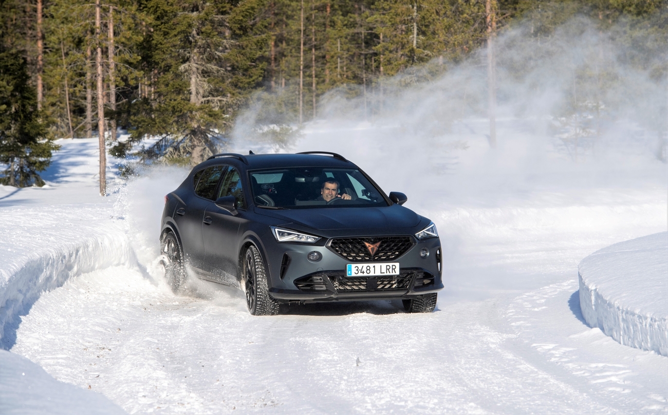 Cupra Formentor VZ5 en la prueba sobre nieve / CUPRA